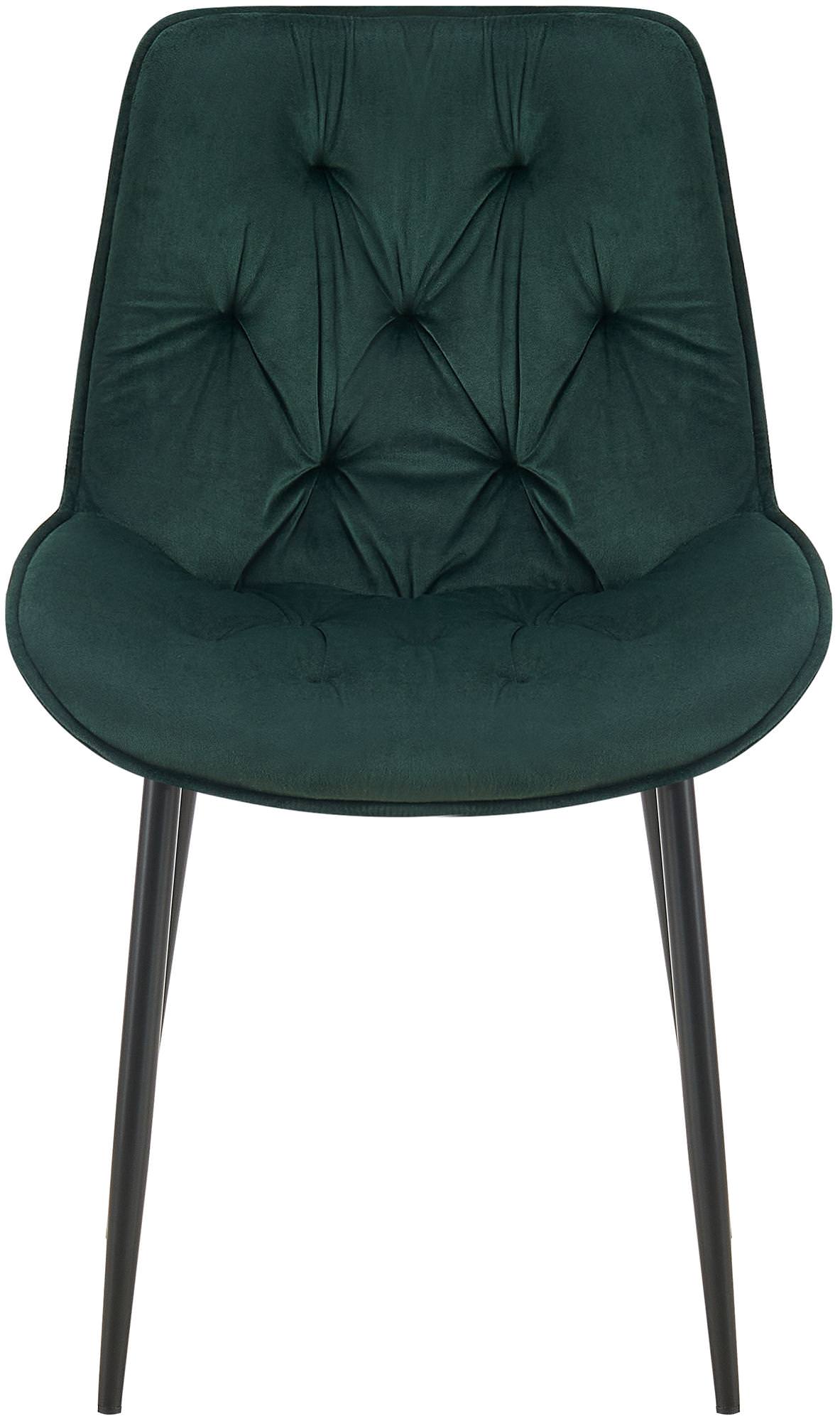 Set van 2 eetkamerstoelen Wallace fluweel