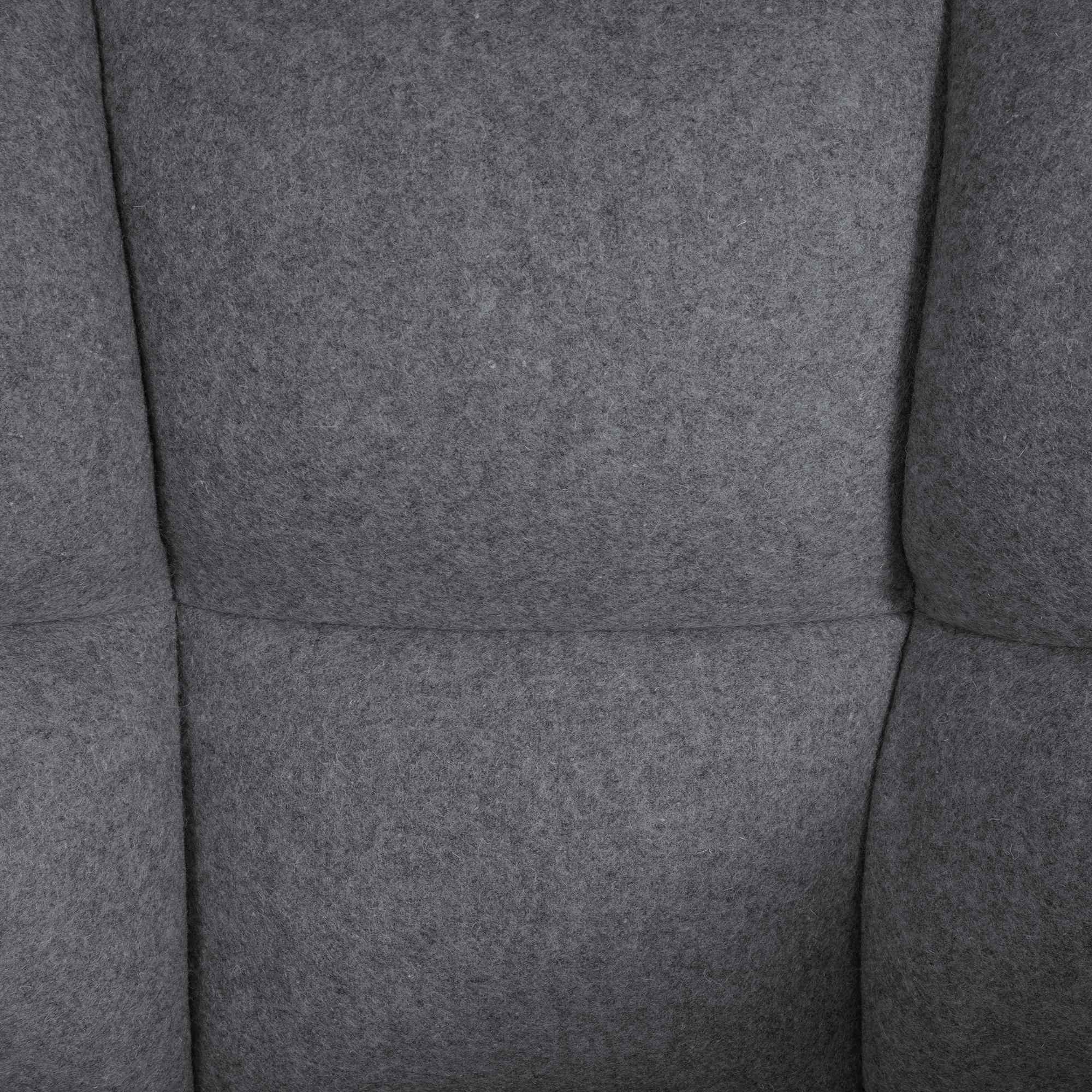 Barkruk Damaso Vilt met Vierpootsframe