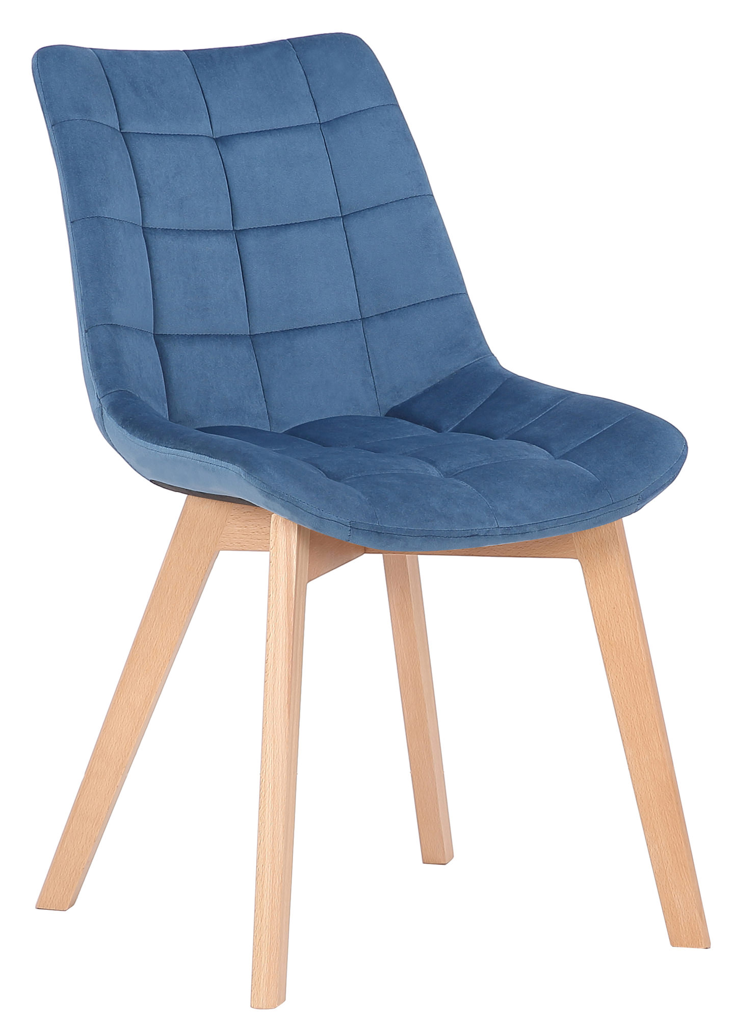 Set van 2 Eetkamerstoelen Passaic Fluweel