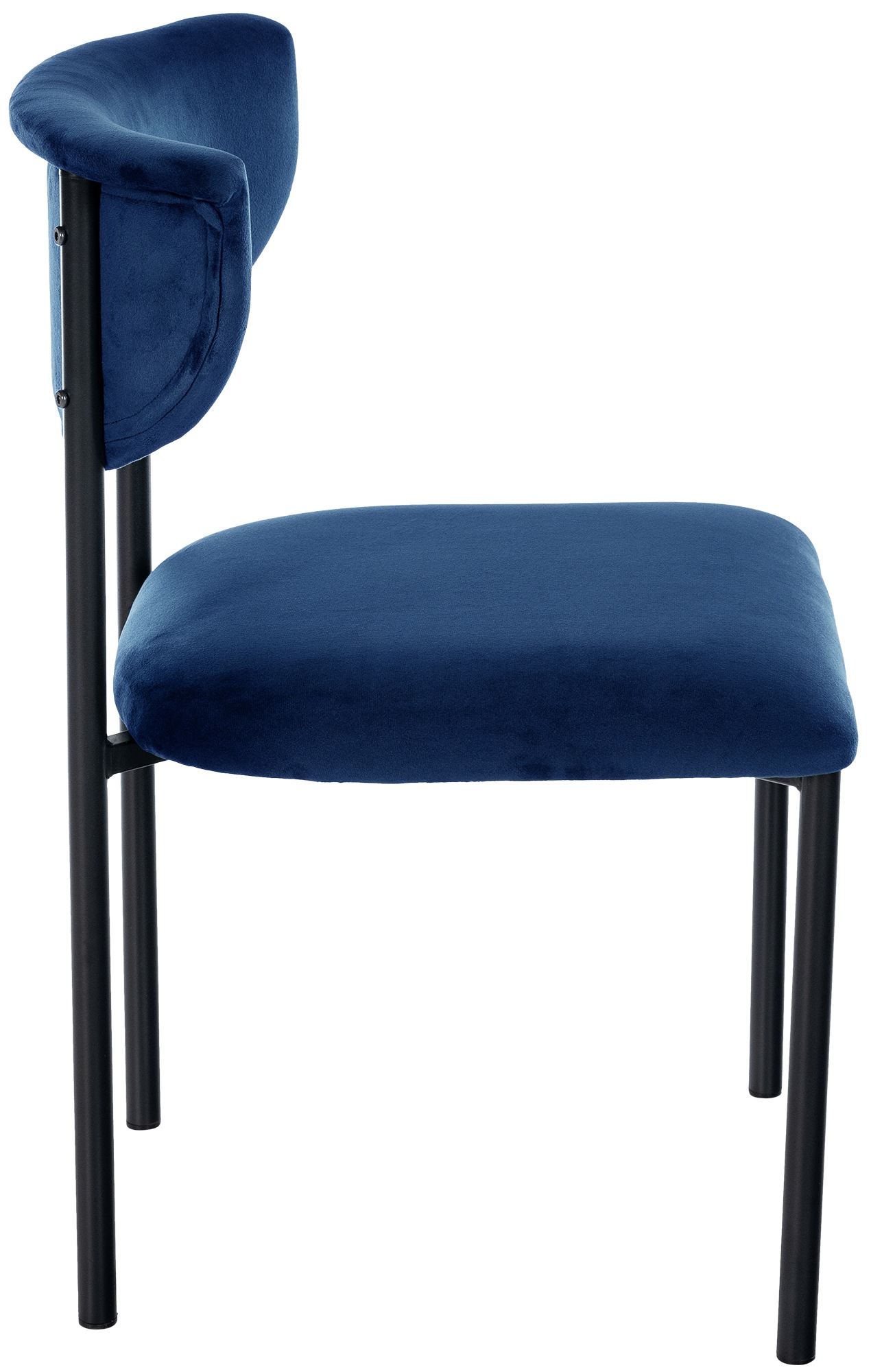 Set van 2 eetkamerstoelen Gambell fluweel