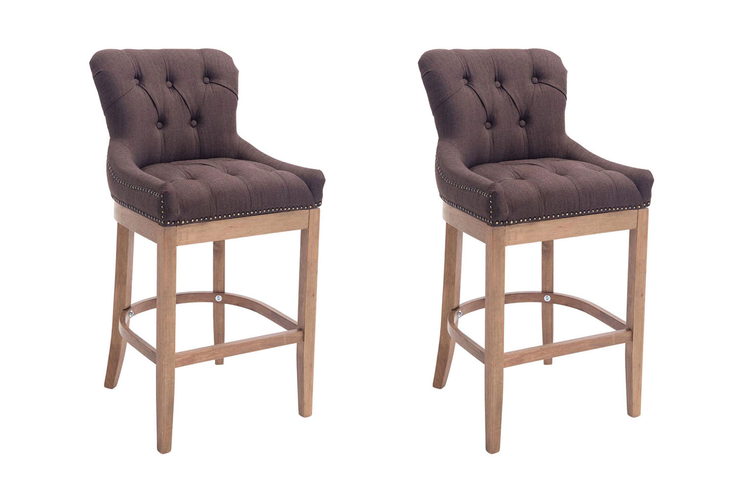 Set van 2 barkrukken Lakewood stof