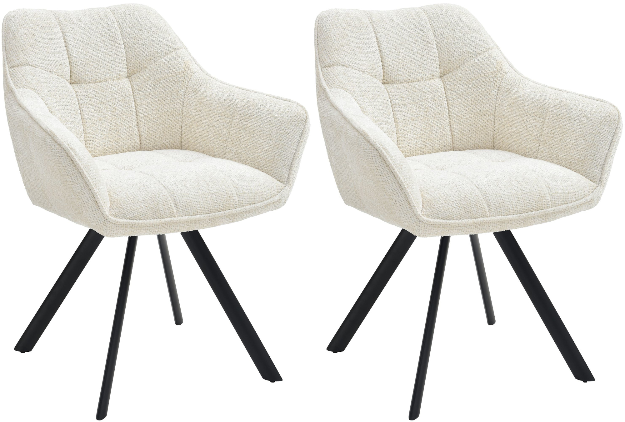 Set van 2 eetkamerstoelen Scott