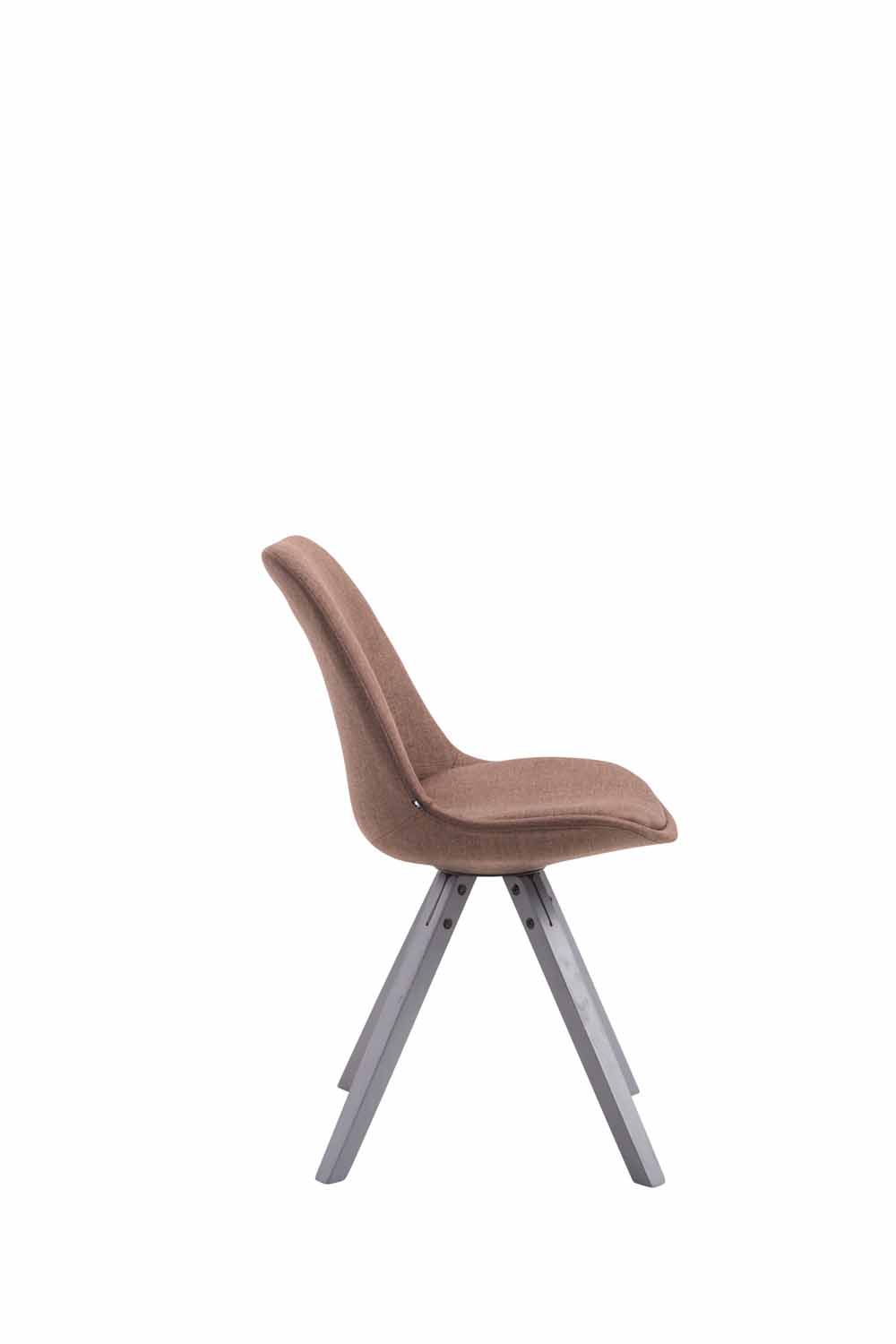 Bezoekersstoel Toulouse Vierkant frame Stof