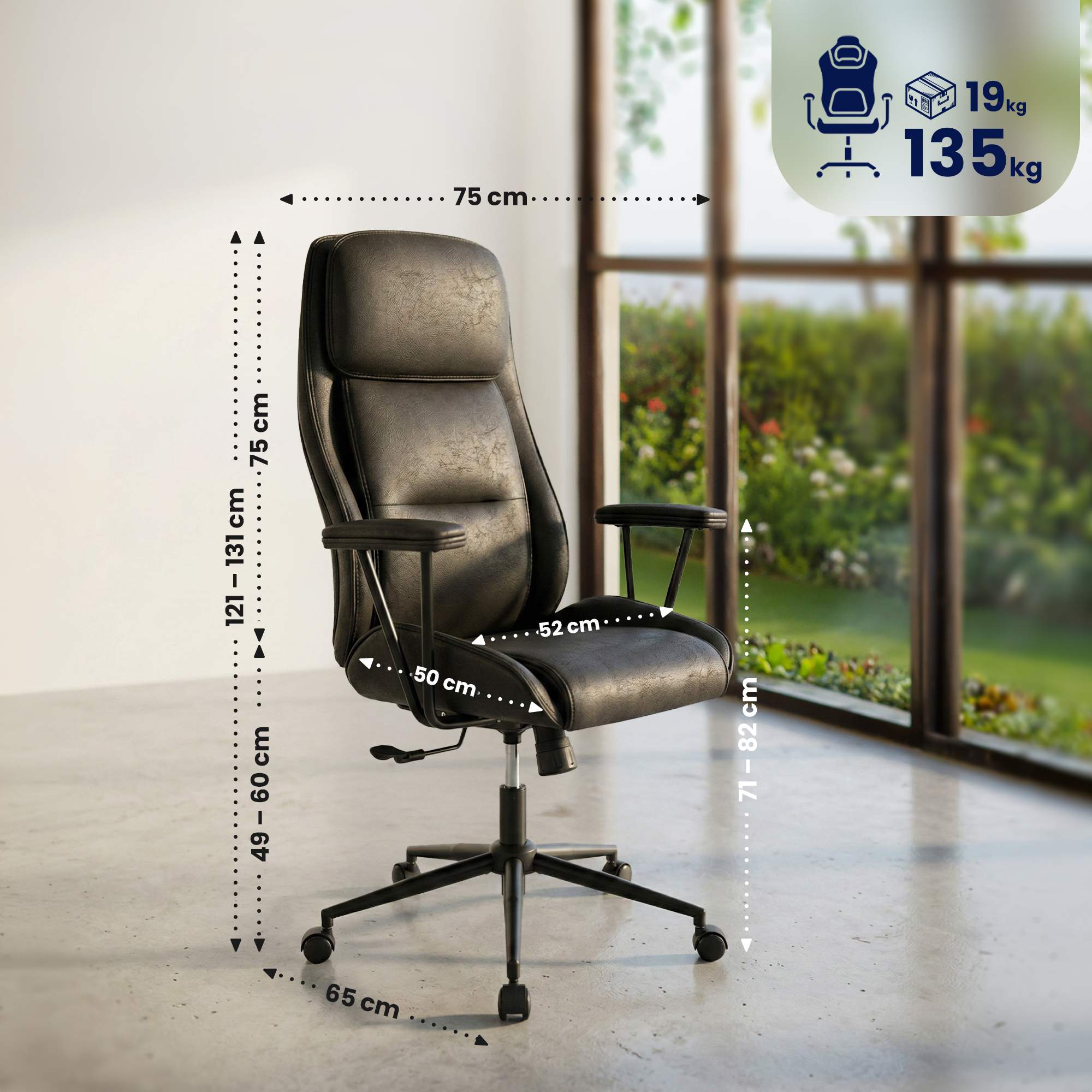 Bureaustoel Siddar