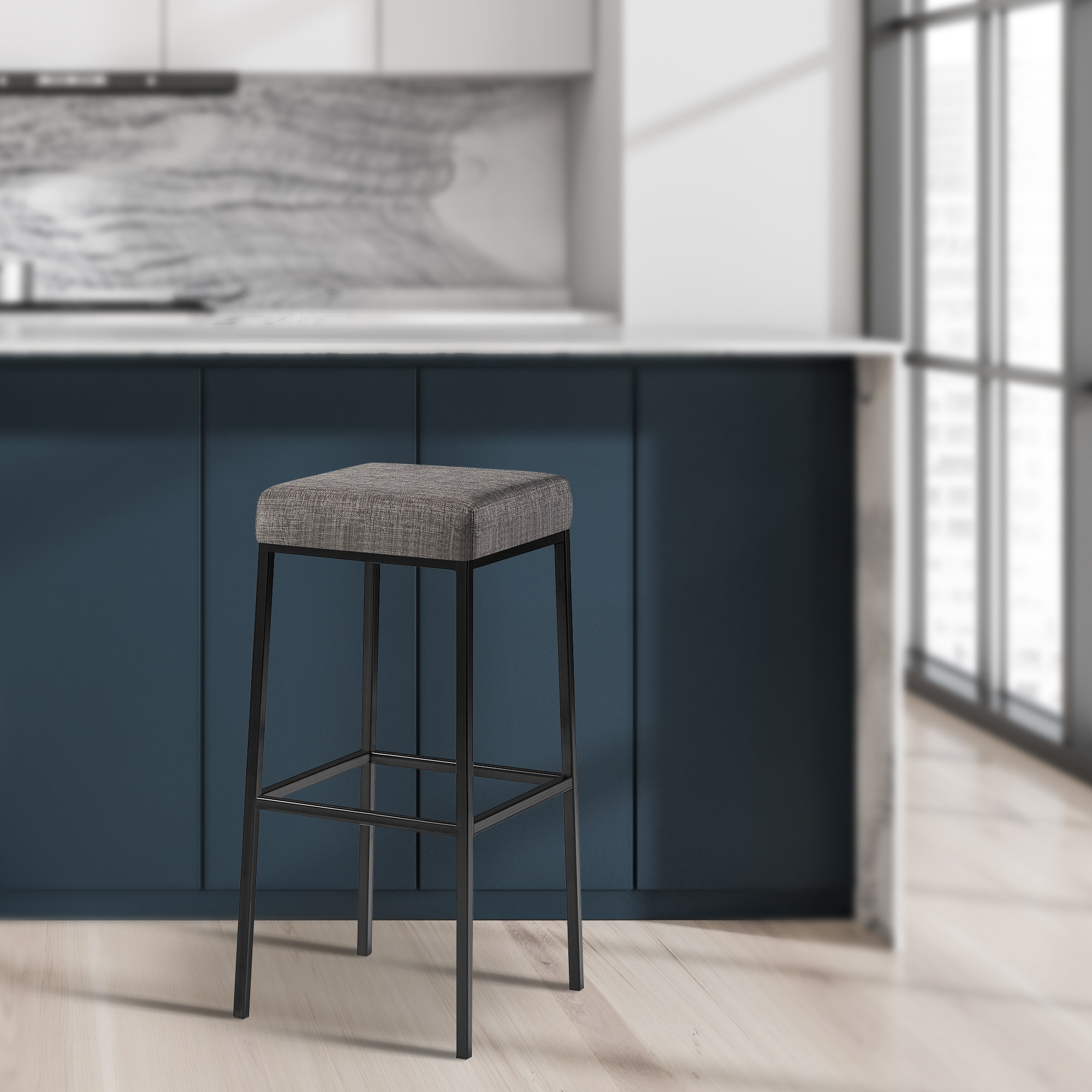 Barkruk Montreal Stoffen Bekleding