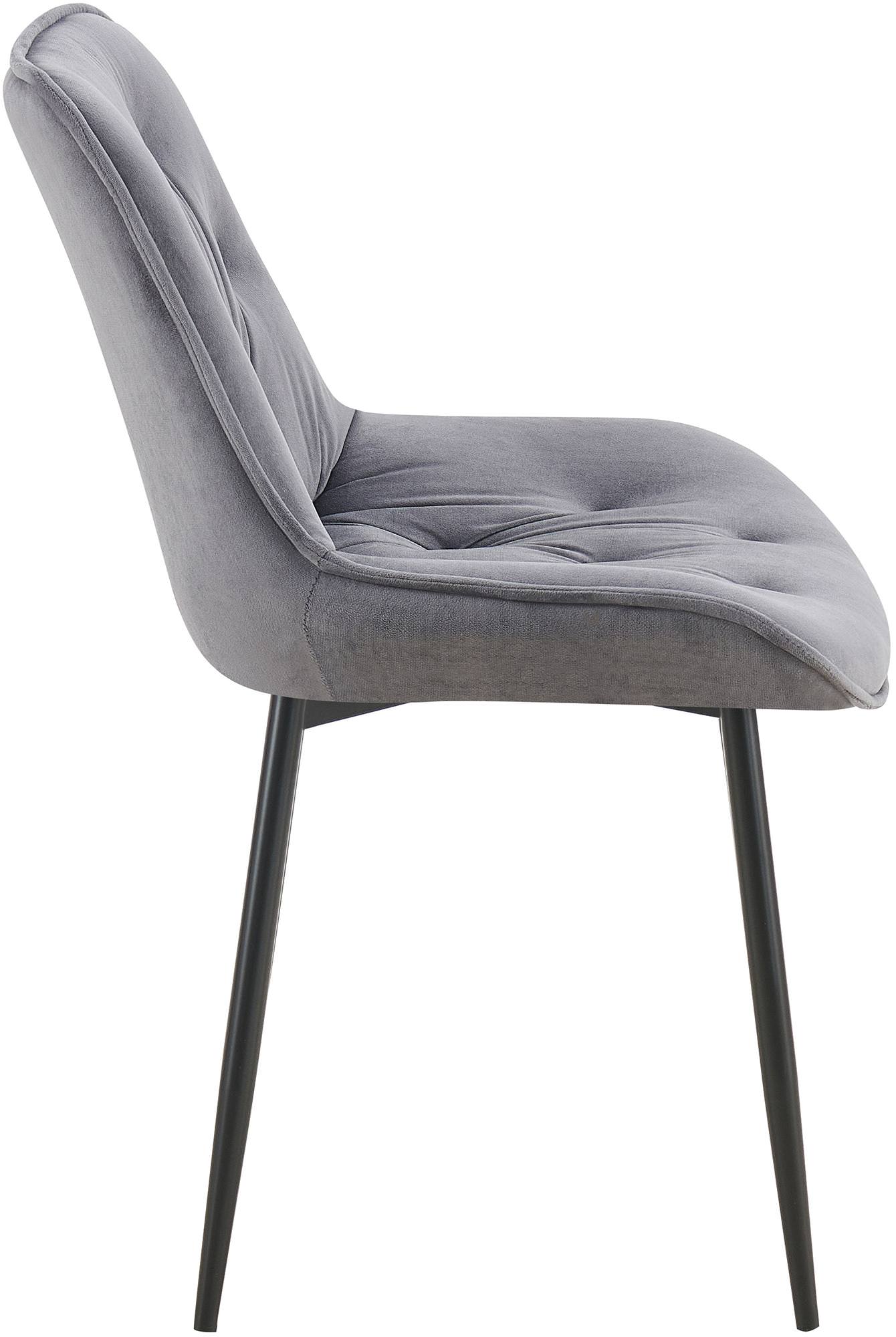 Set van 2 eetkamerstoelen Wallace fluweel