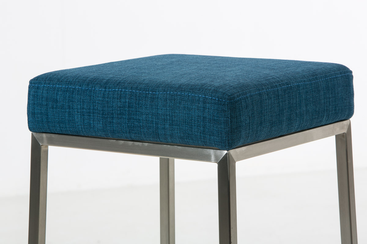 2-delige set barkrukken Montreal stof bekleding