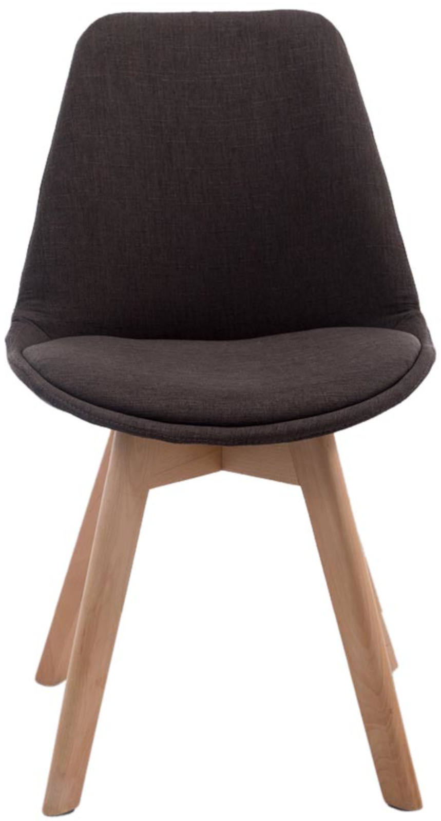 Set van 4 eetkamerstoelen Borneo V2 Stof
