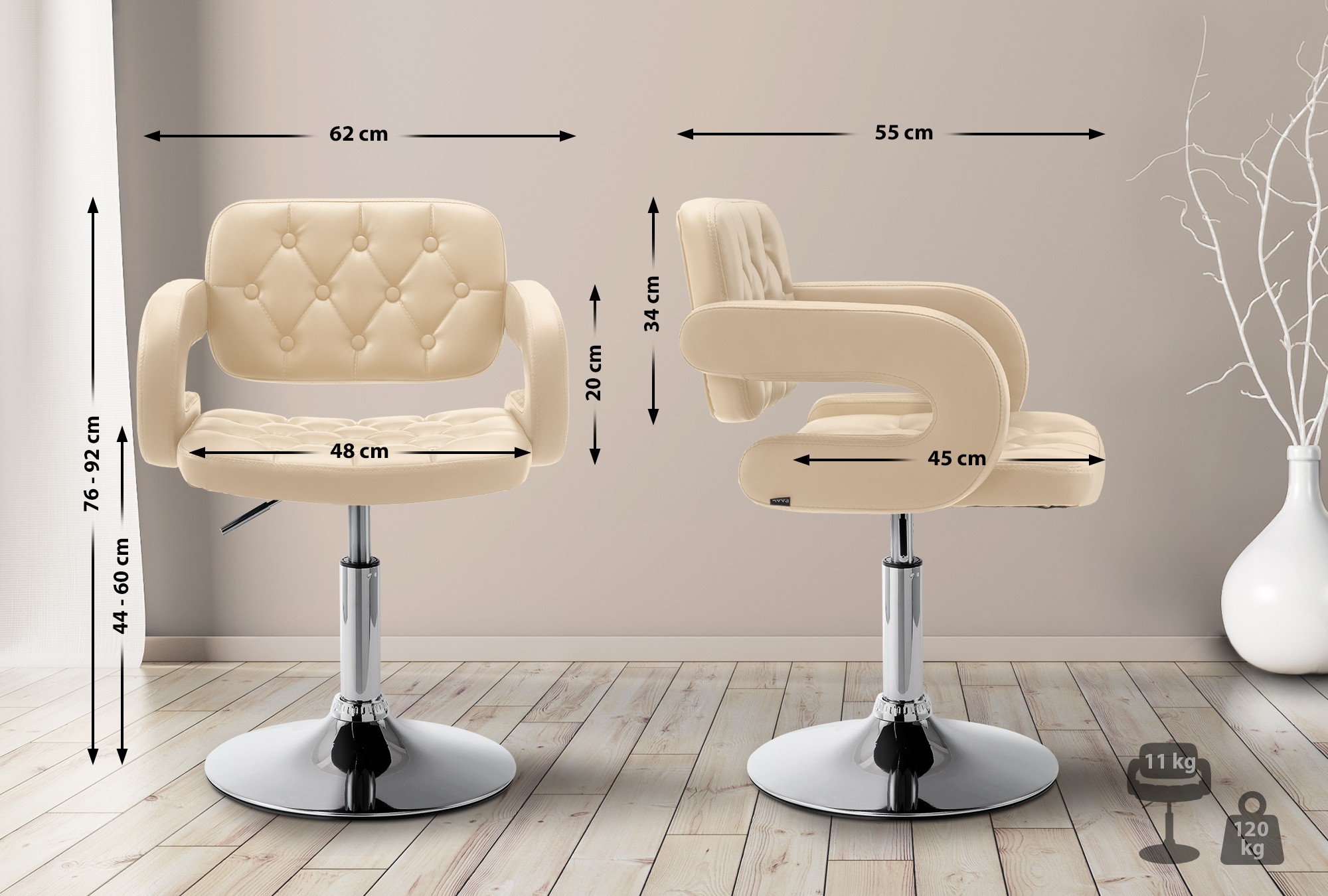 Lounger Dublin Kunstleer