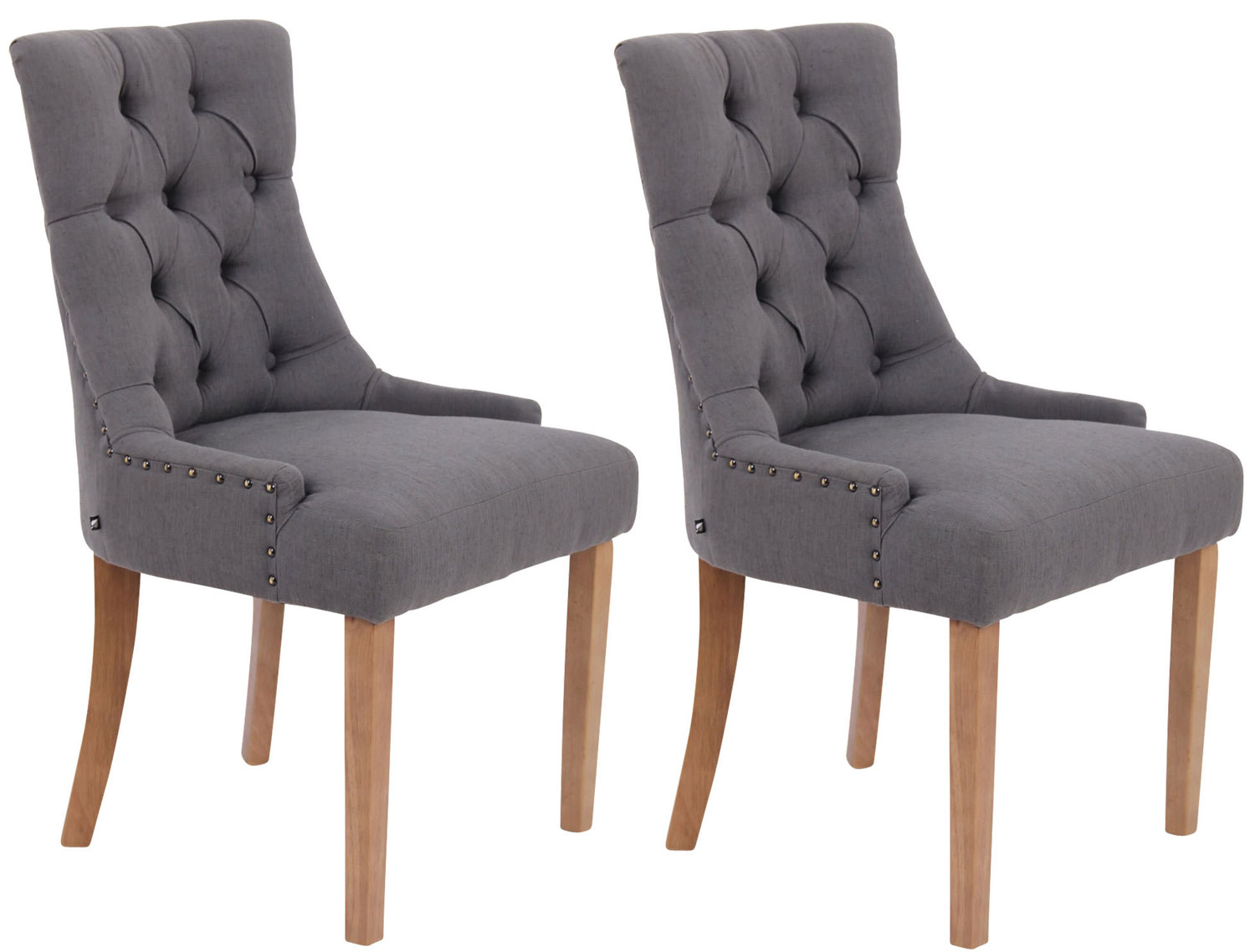 Set van 2 eetkamerstoelen Aberdeen