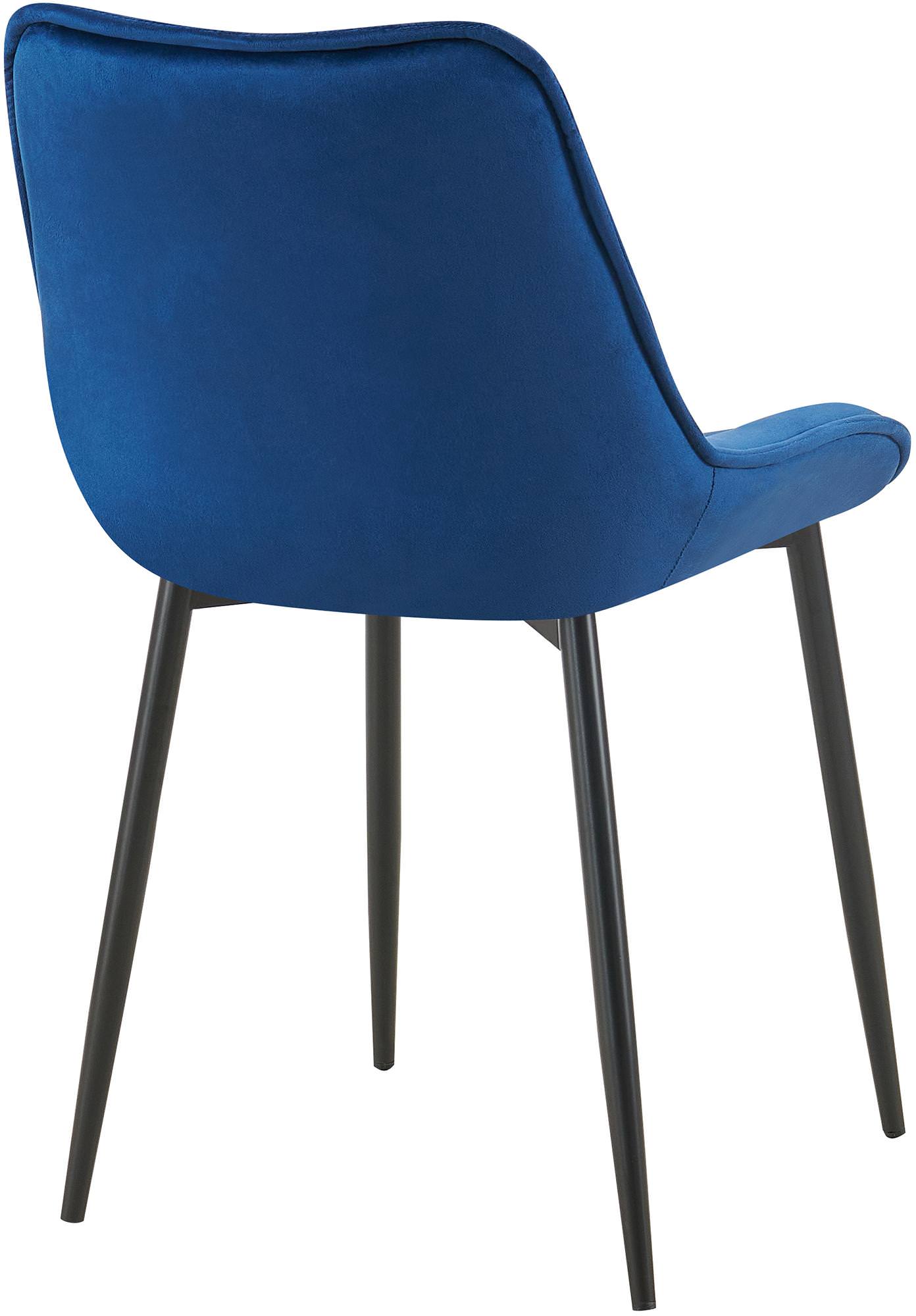 Set van 2 eetkamerstoelen Wallace fluweel