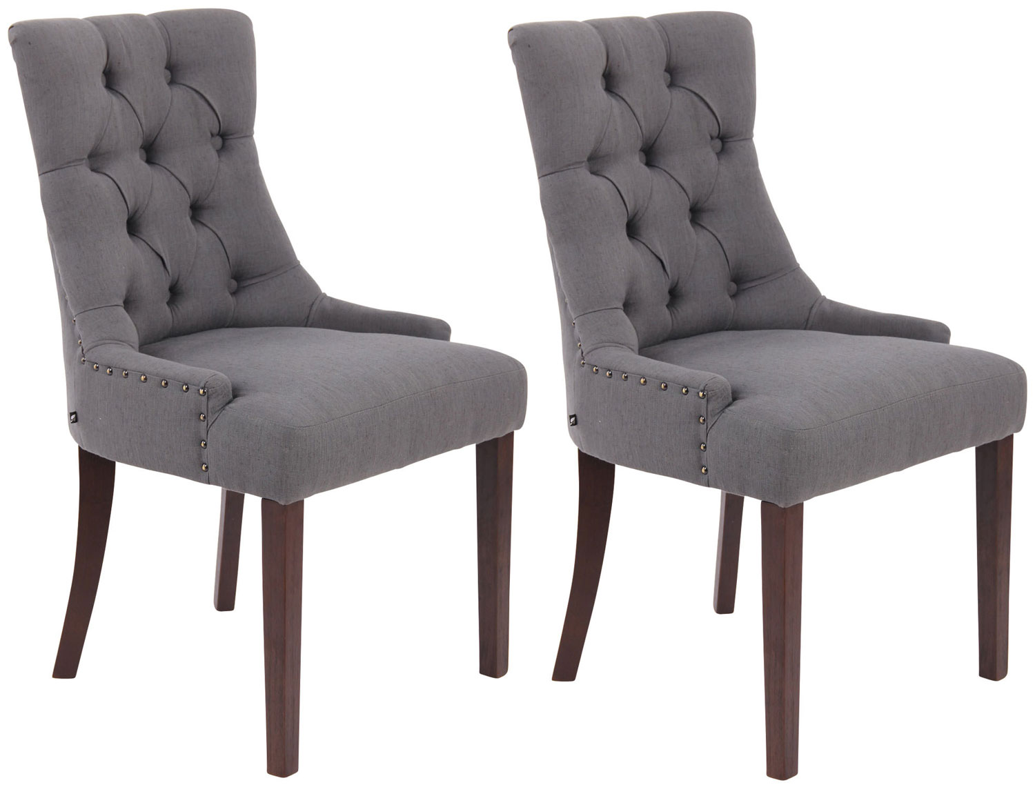 Set van 2 eetkamerstoelen Aberdeen