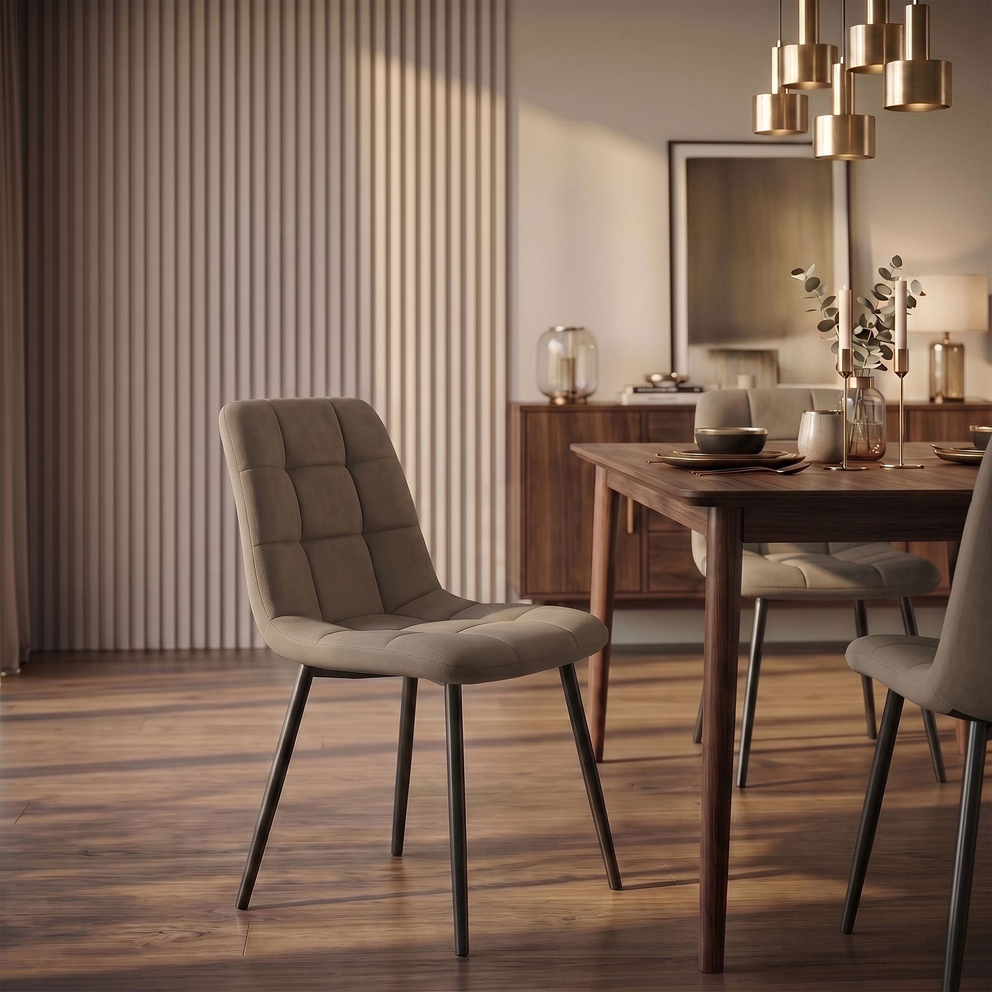 Set van 4 eetkamerstoelen Tilde