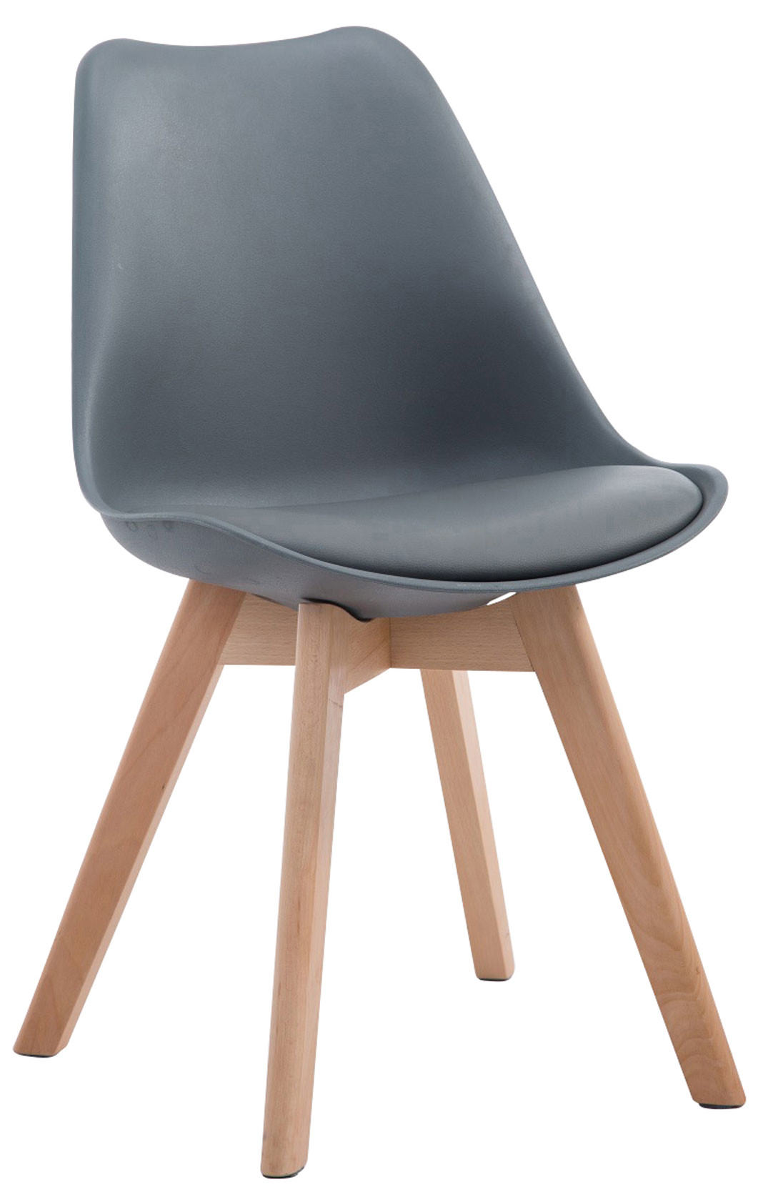 Set van 4 Eetkamerstoelen Borneo - Kunstleer