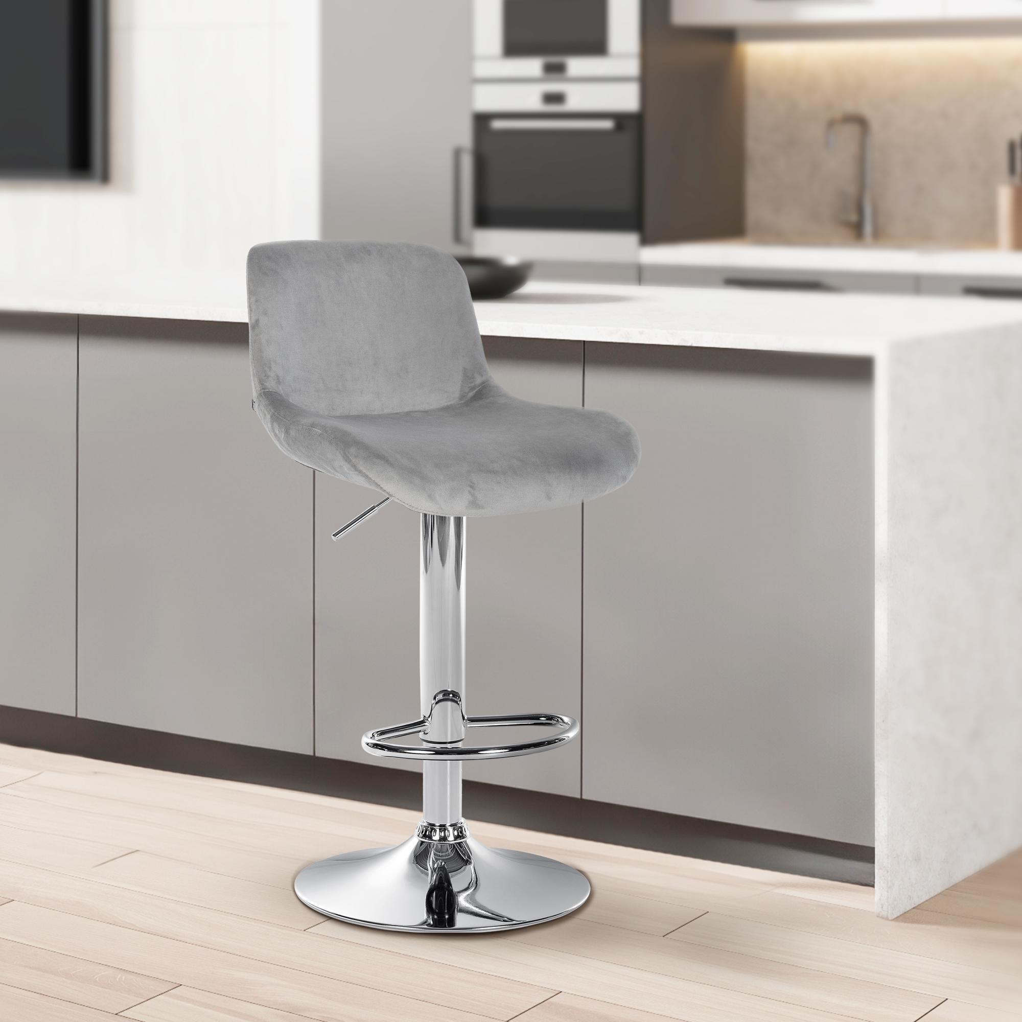 Barkruk Solon chroom frame