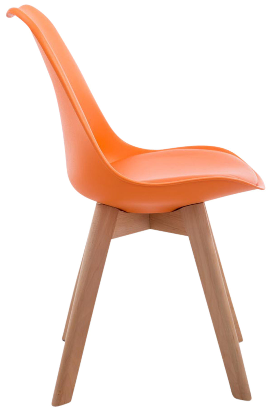 Set van 4 Eetkamerstoelen Borneo - Kunstleer