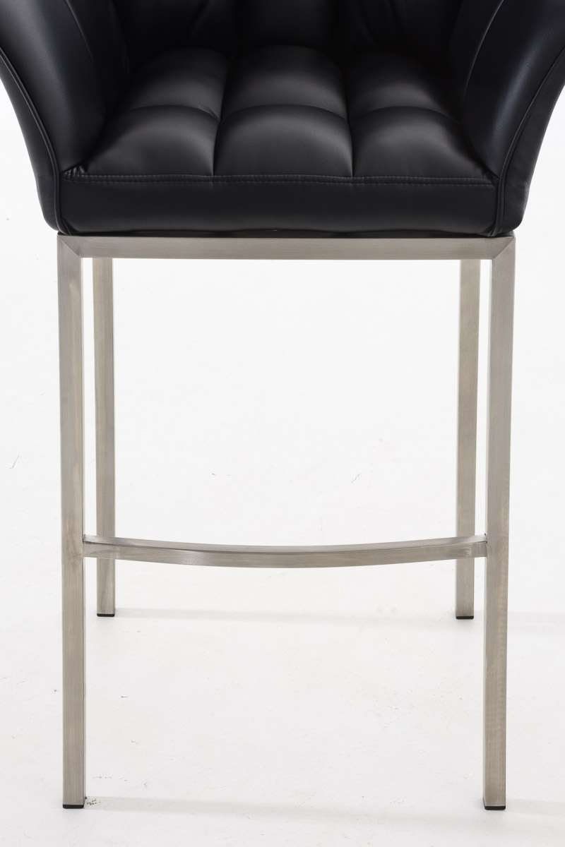 Barkruk Damaso Kunstleer met Vierpootsframe