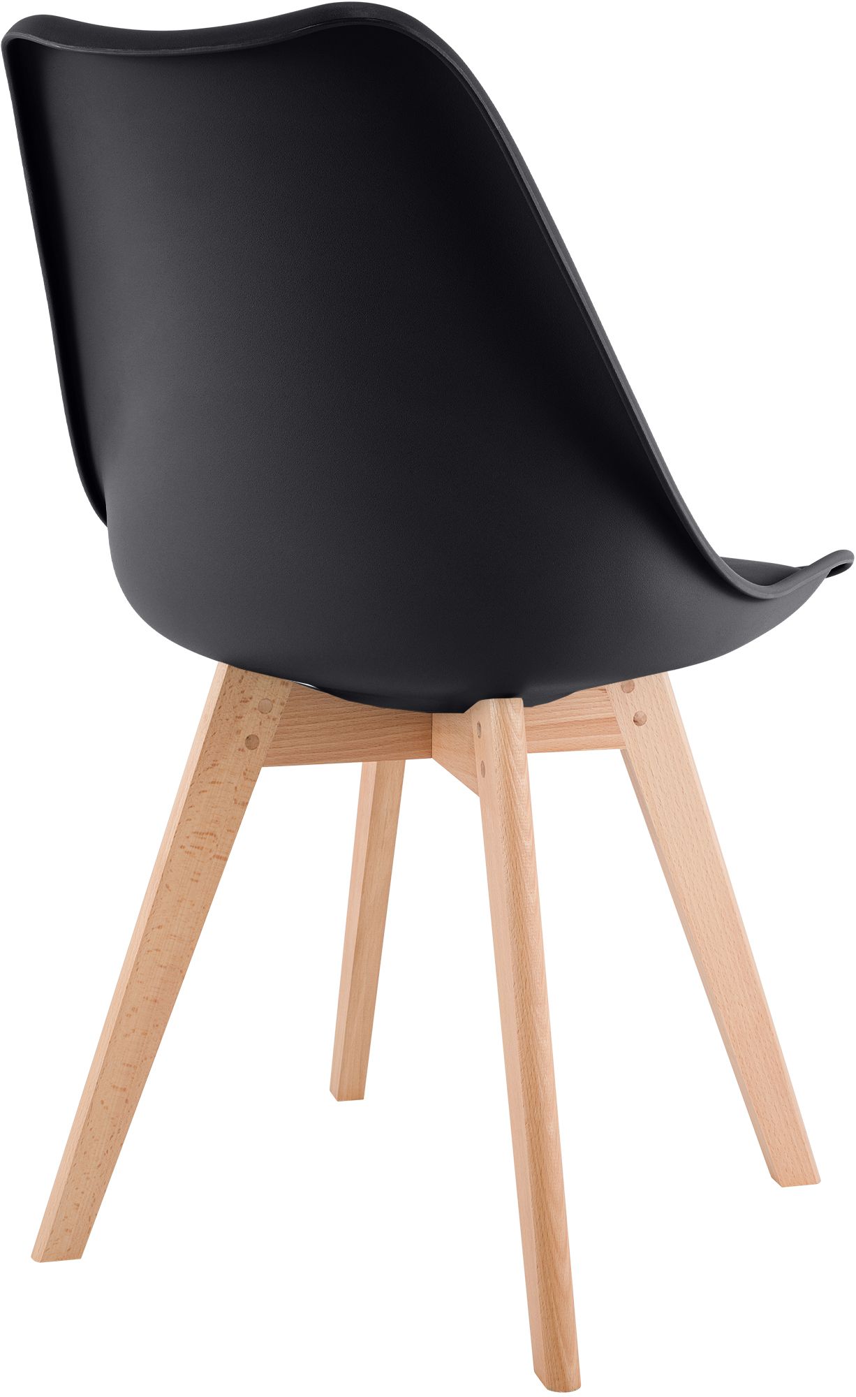 4-delige set Linares eetkamerstoelen