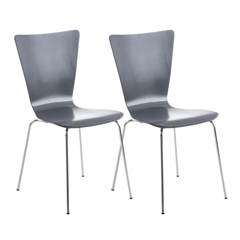 2x bezoekersstoelen Aaron