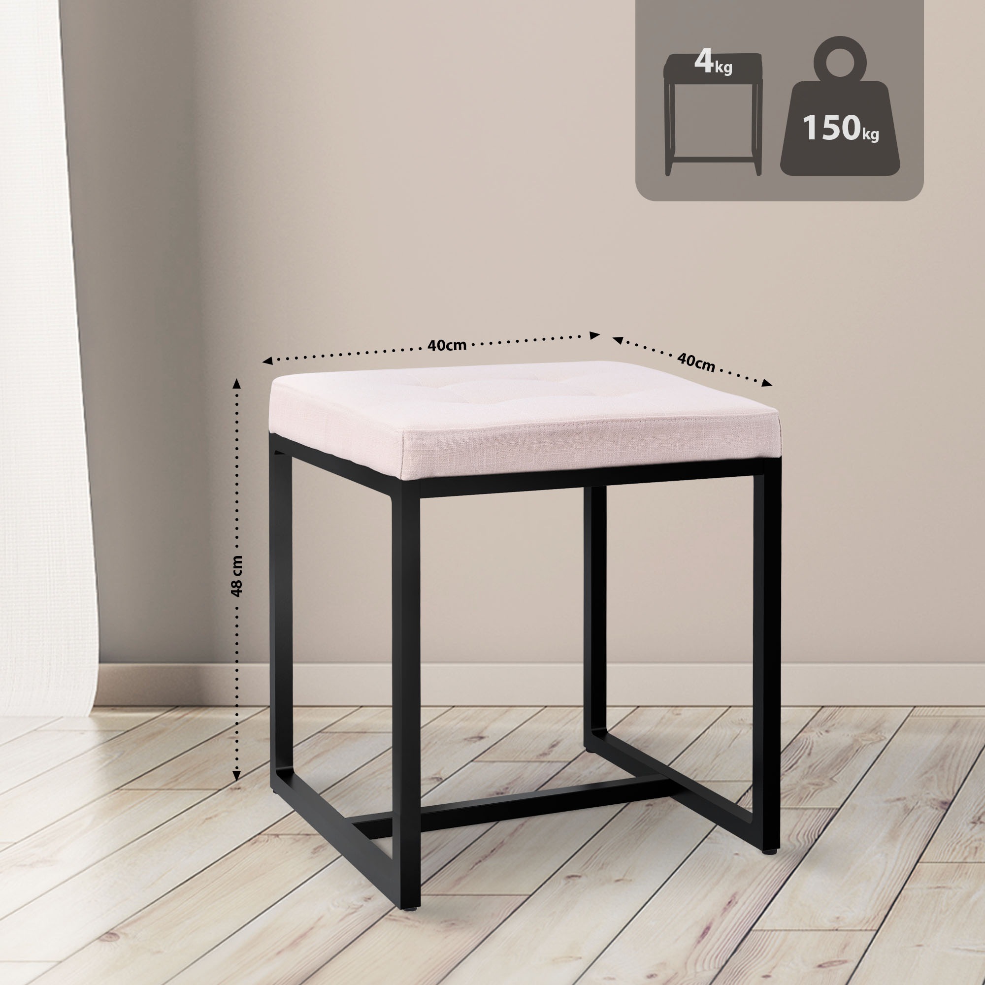 Barci kruk met zwart frame
