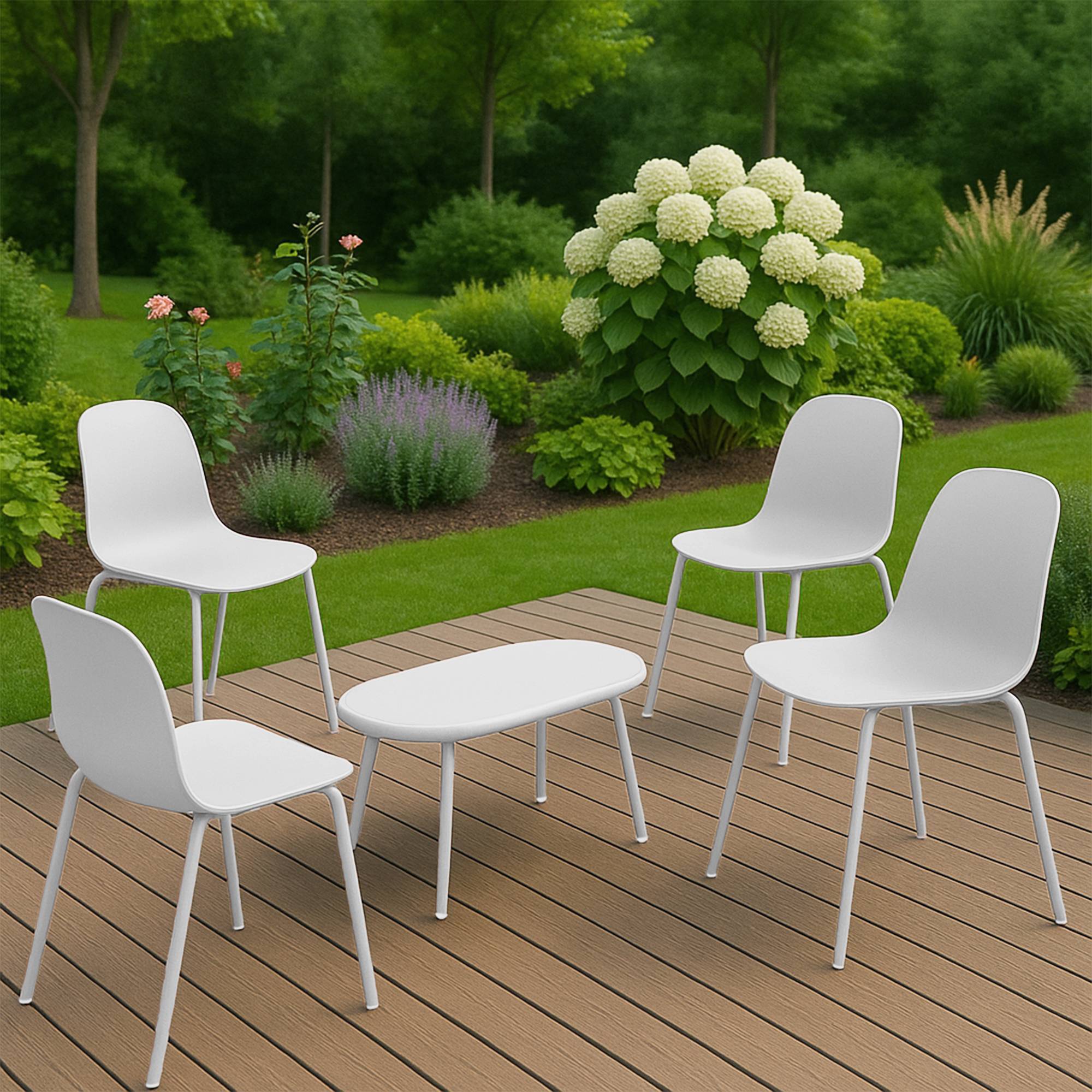 Tuinset Veldin 4-zits