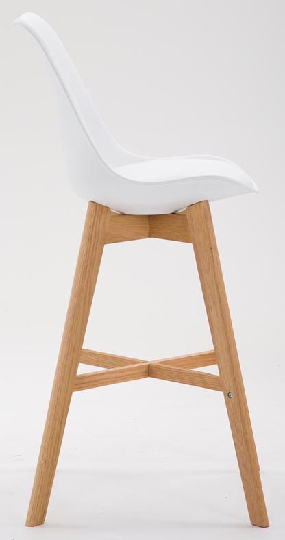 Set van 2 barkrukken Cannes kunststof / kunstleder