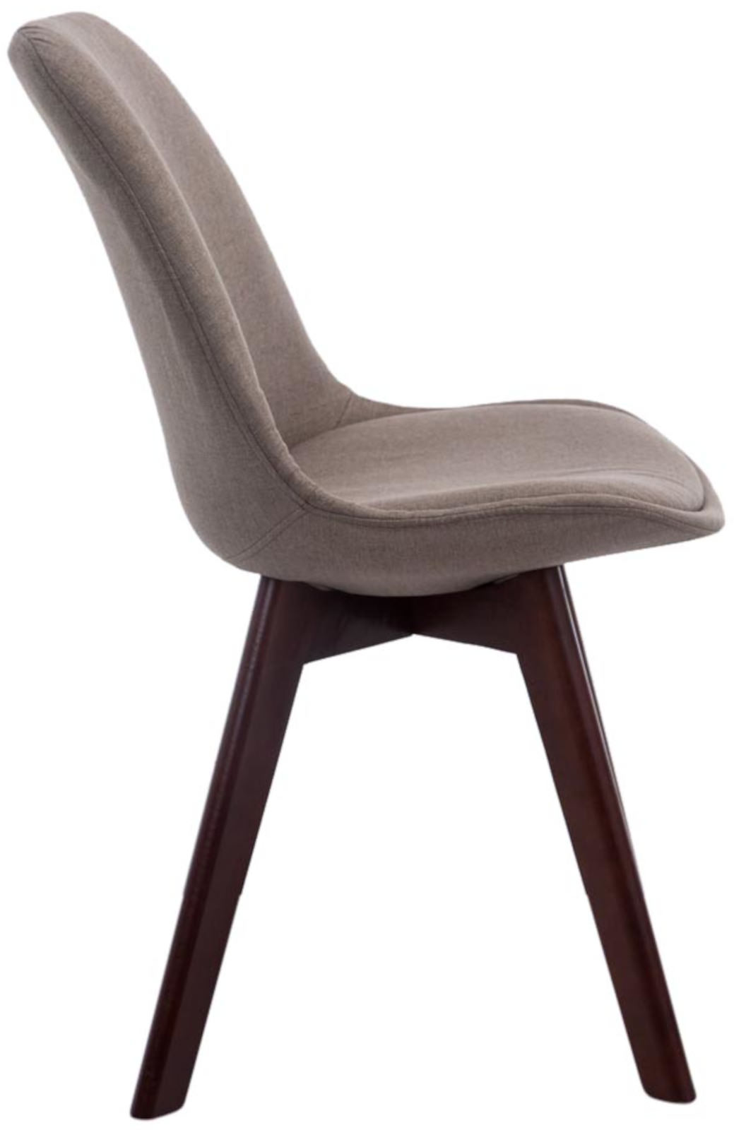 Set van 4 eetkamerstoelen Borneo V2 Stof