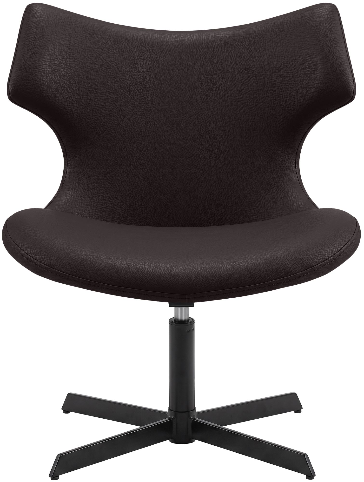 Set van 2 loungestoelen Welland - lederlook