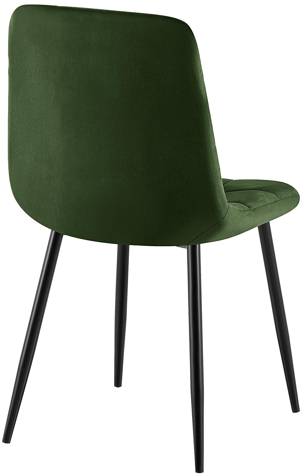 Set van 4 Eetkamerstoelen Antibes Fluweel