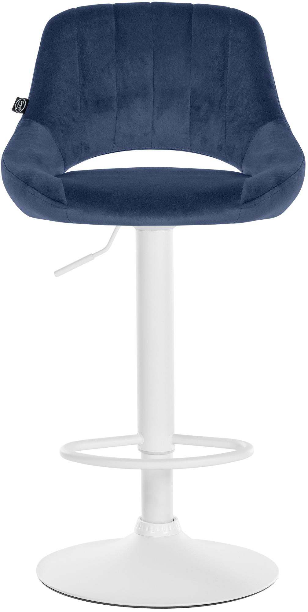Set van 2 Barkrukken Milet Fluweel