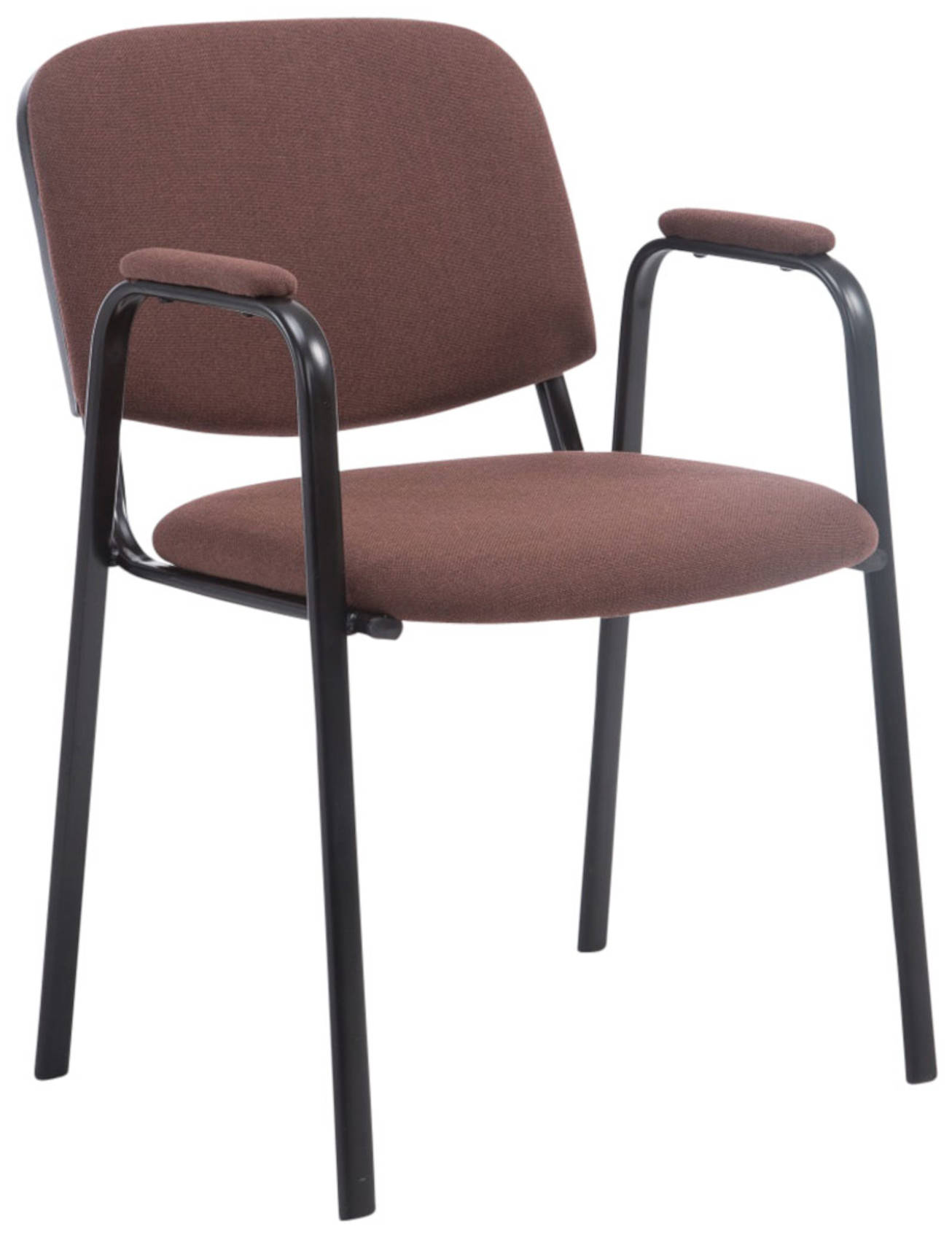 Set van 4 stapelstoelen Ken Pro stof