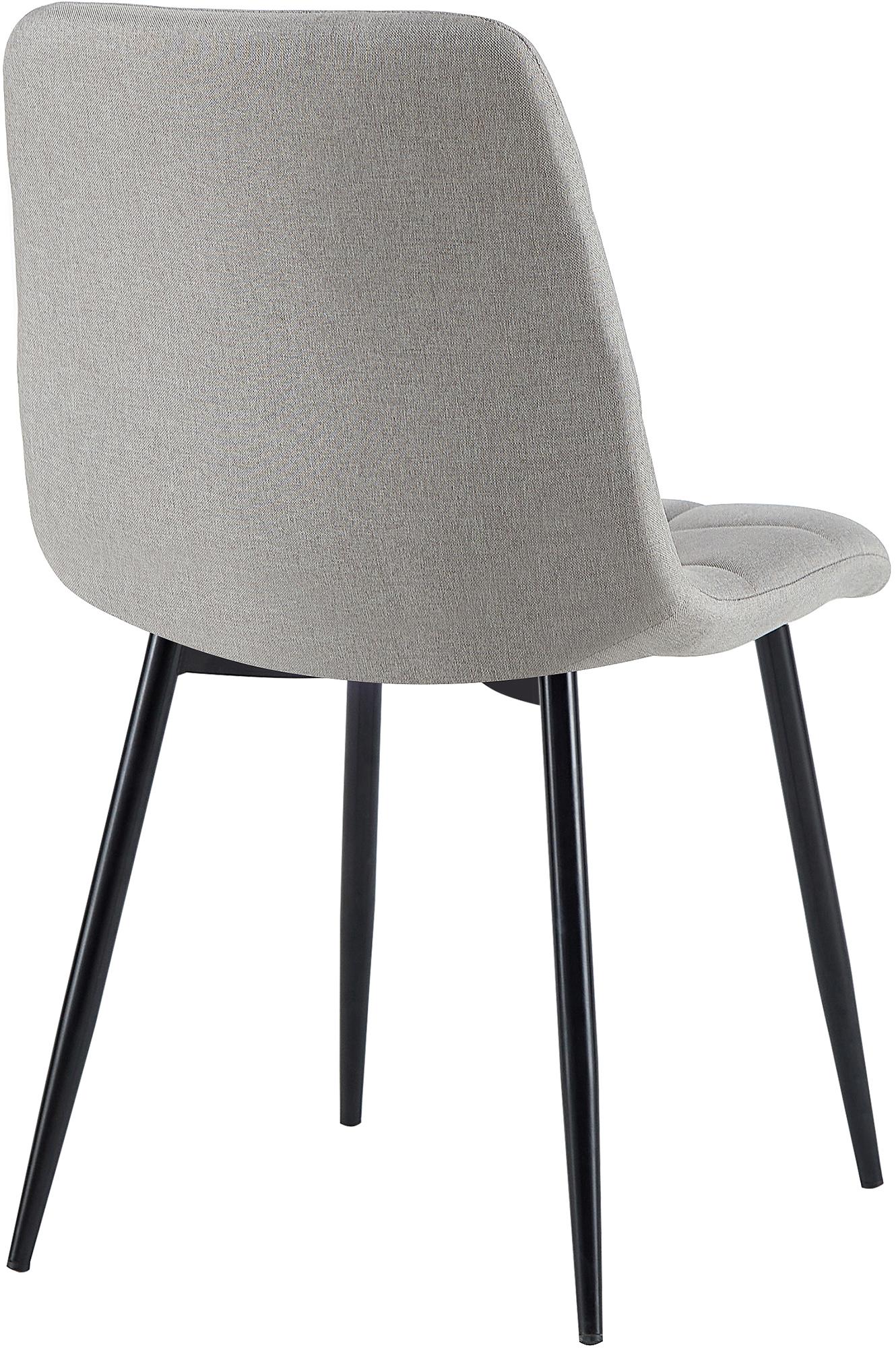Set van 4 eetkamerstoelen Antibes stof