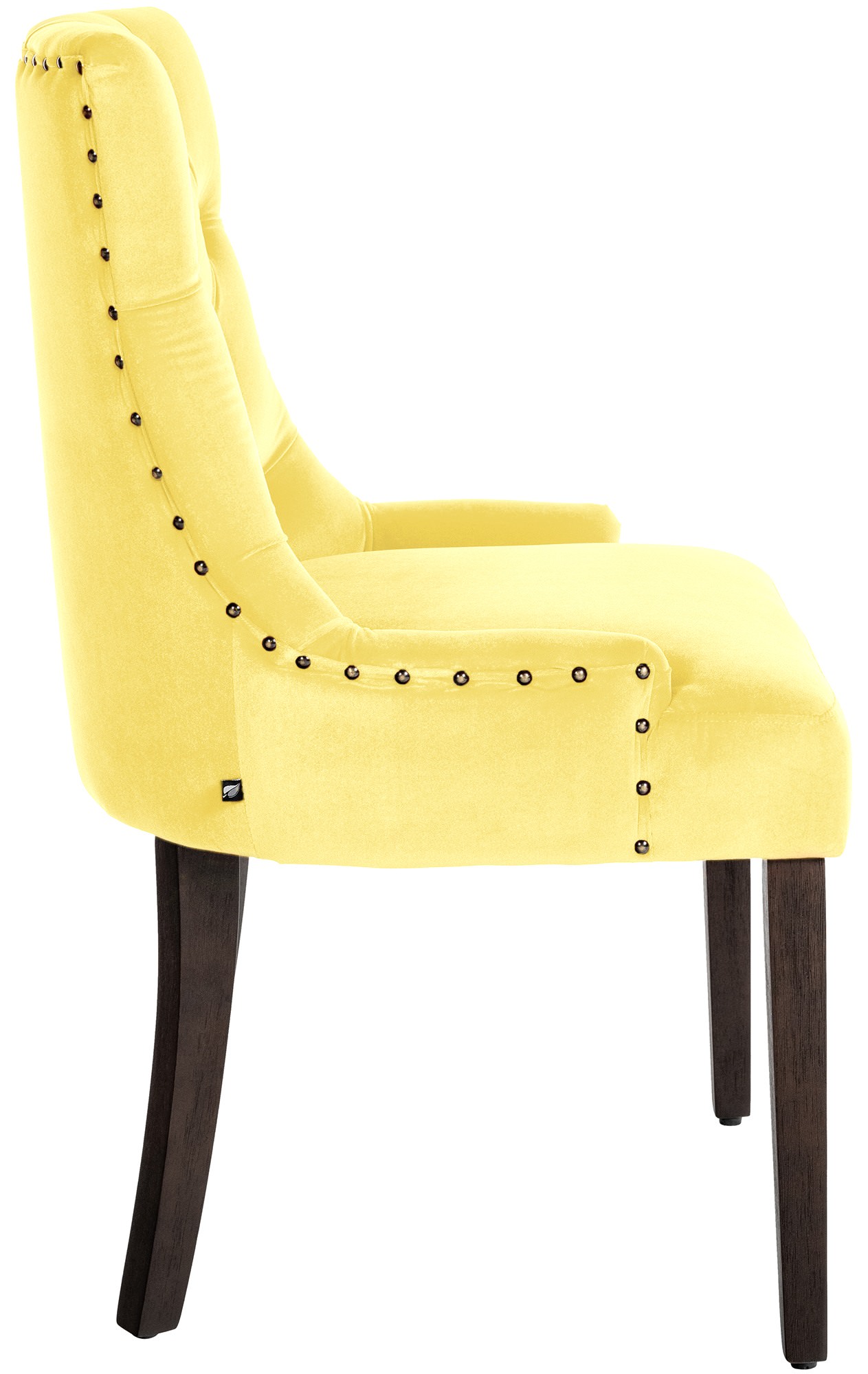 Set van 4 eetkamerstoelen Aberdeen Fluweel