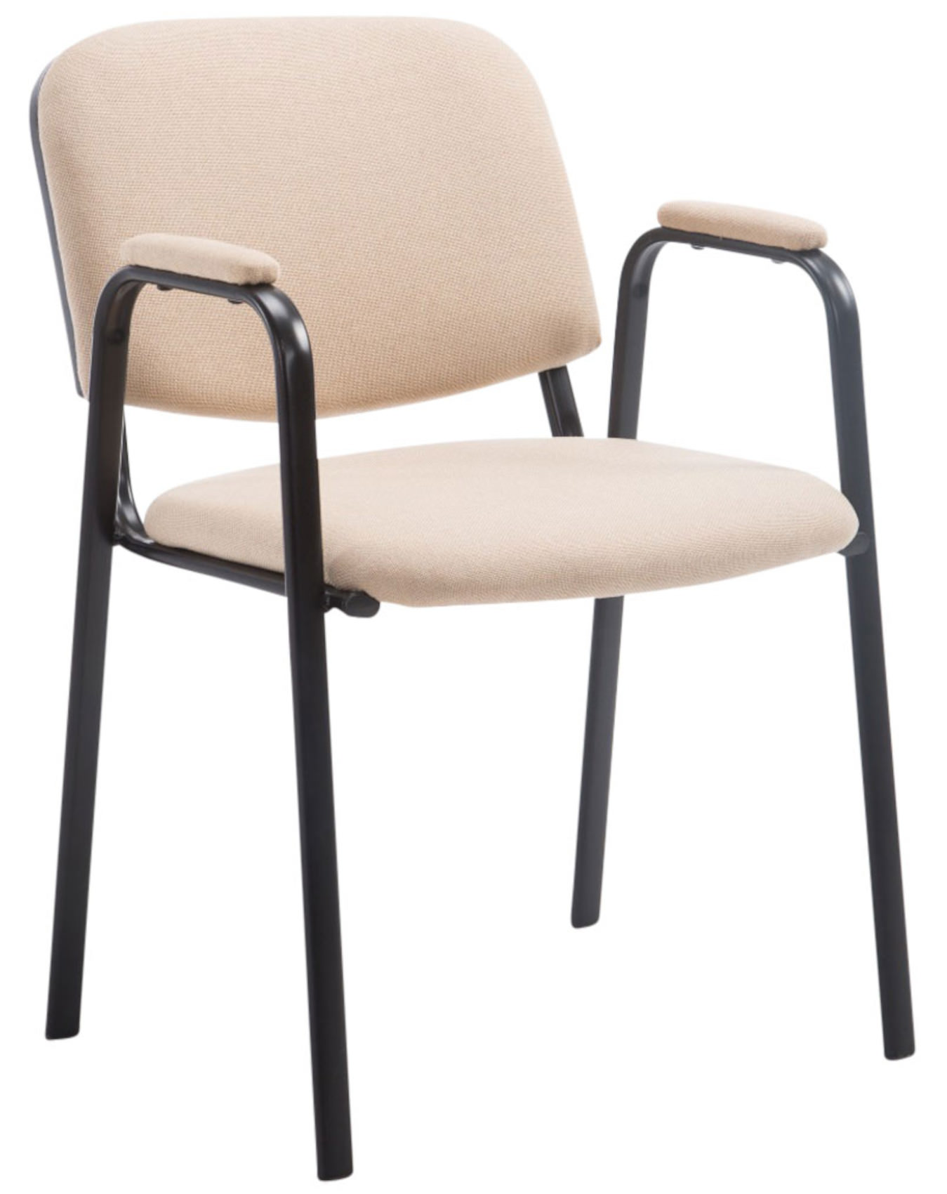 Set van 4 stapelstoelen Ken Pro stof