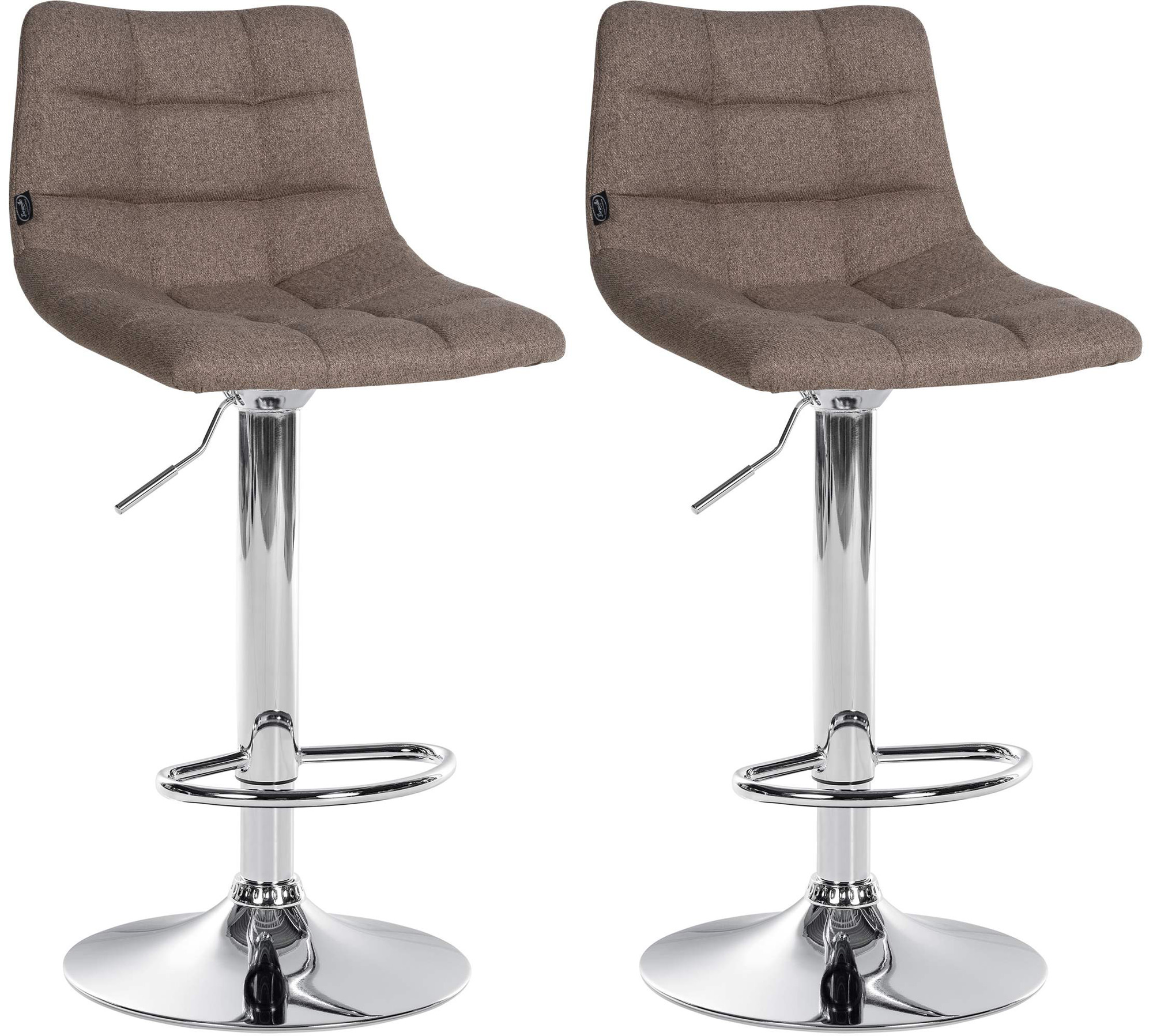Set van 2 barkrukken Jerry stof