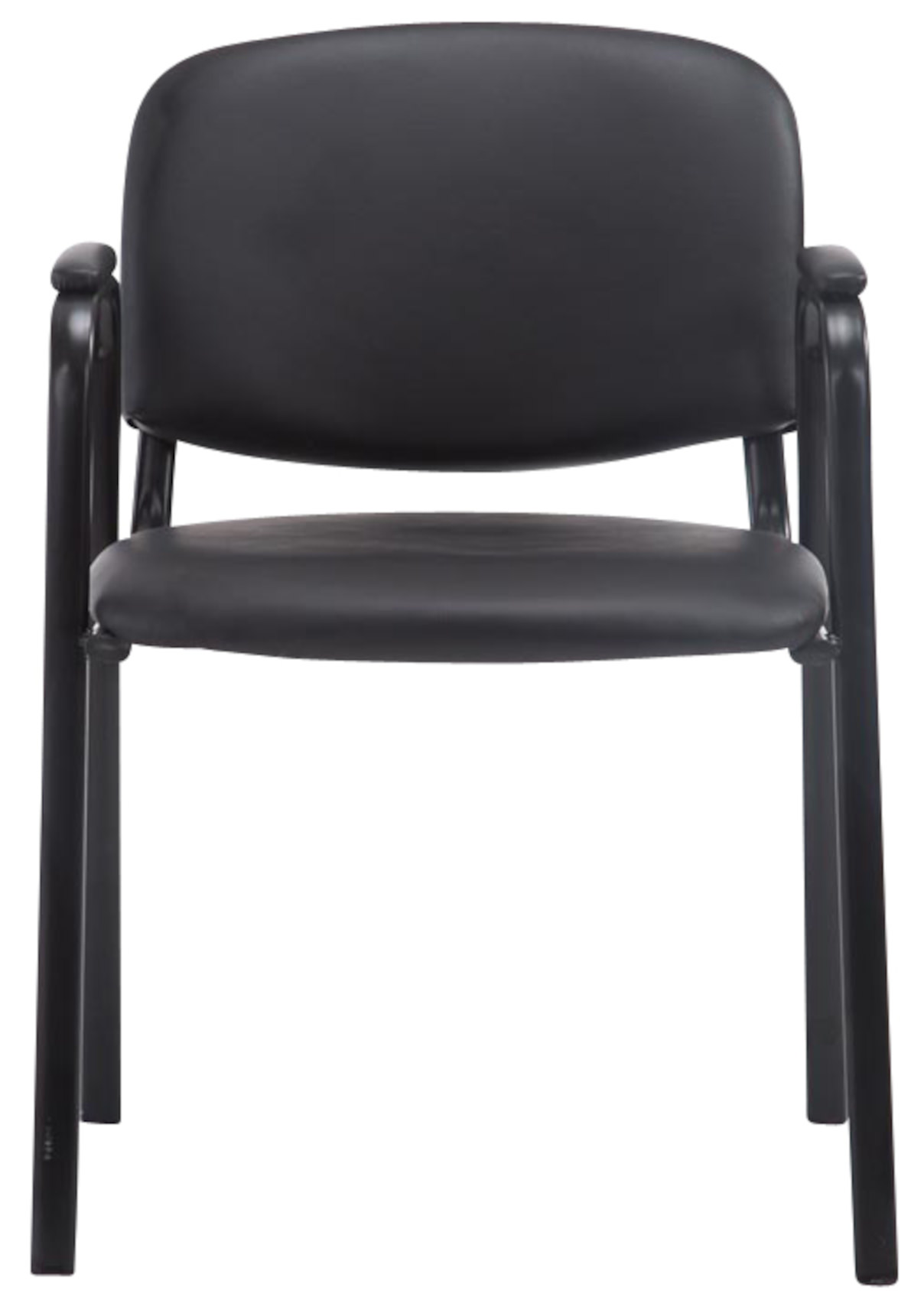 Set van 4 stapelstoelen Ken Pro kunstleer