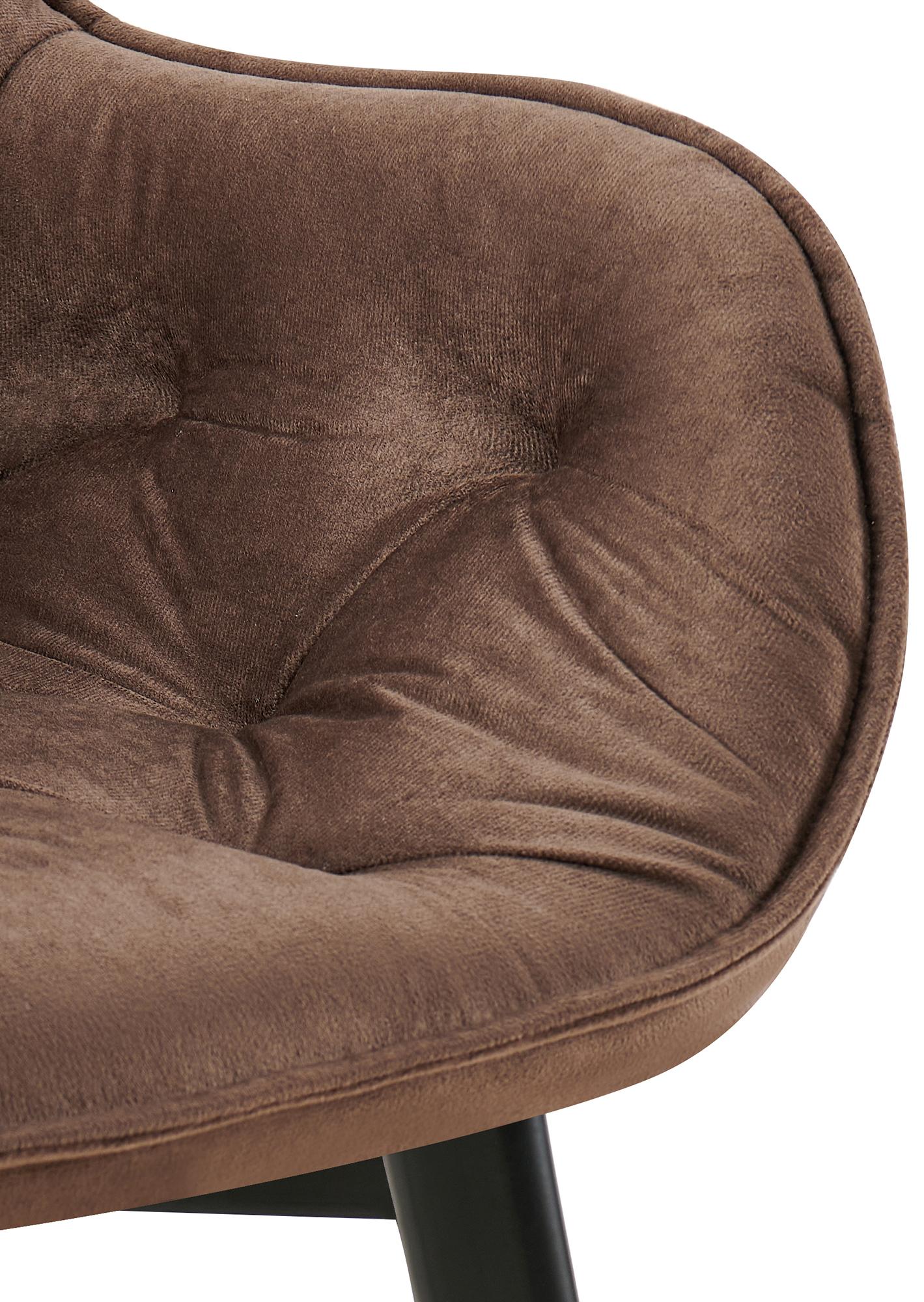 Set van 2 eetkamerstoelen Antigo Fluweel