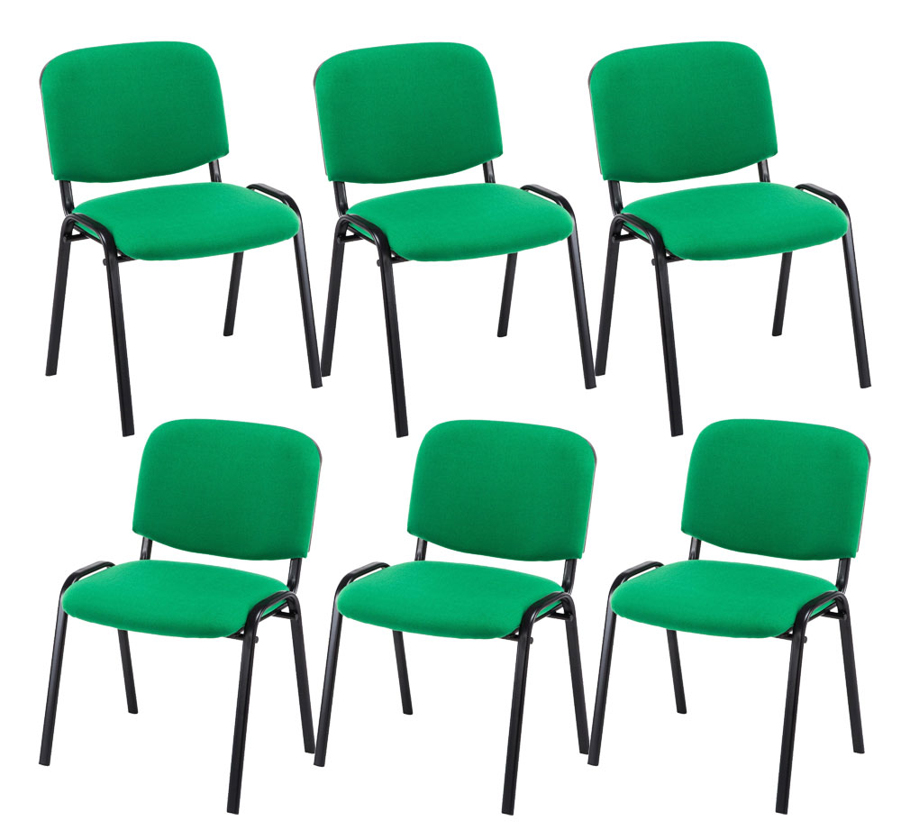 Ken set van 6 bezoekersstoelen