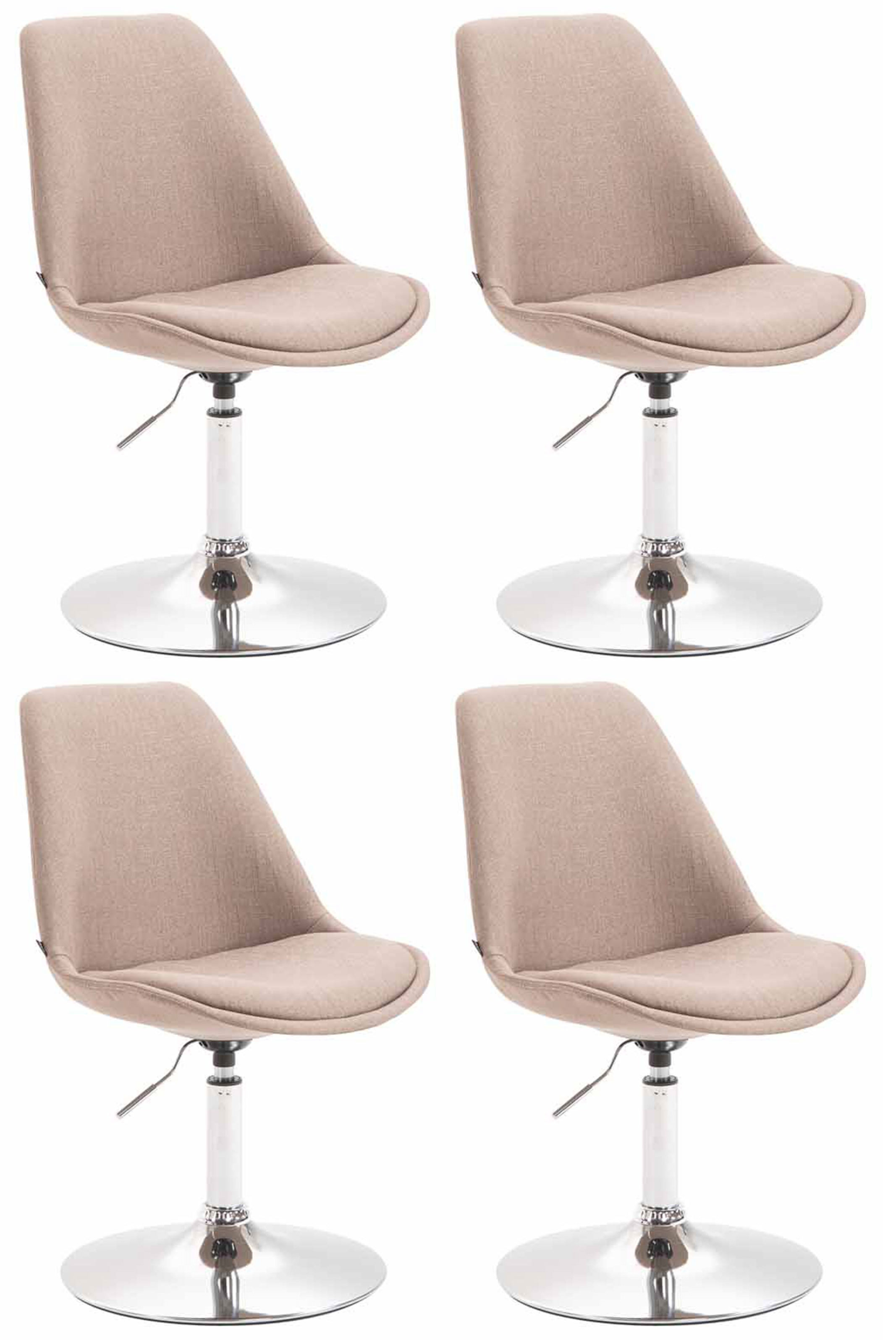 Set van 4 Eetkamerstoelen Maverick Stof